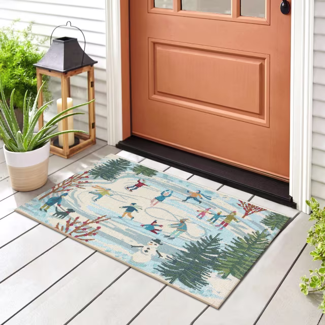 Trans-Ocean Esencia Gone Skating Indoor/Outdoor Doormat