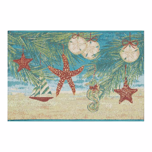 Trans-Ocean Esencia Coastal Ornaments Indoor/Outdoor Doormat