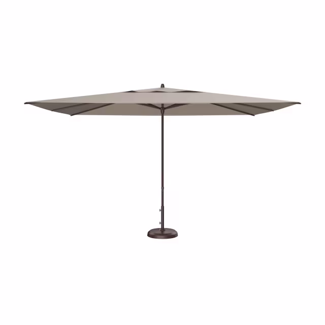 Treasure Garden Easy Track 10' x 13' Rectangular Aluminum Market Patio Umbrella