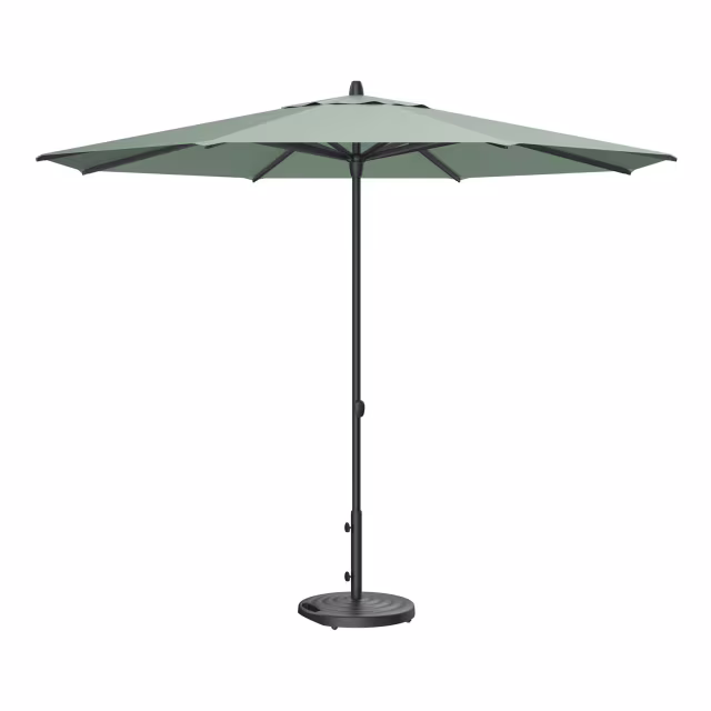 Treasure Garden Easy Track 10' Round Aluminum Market Patio Umbrella
