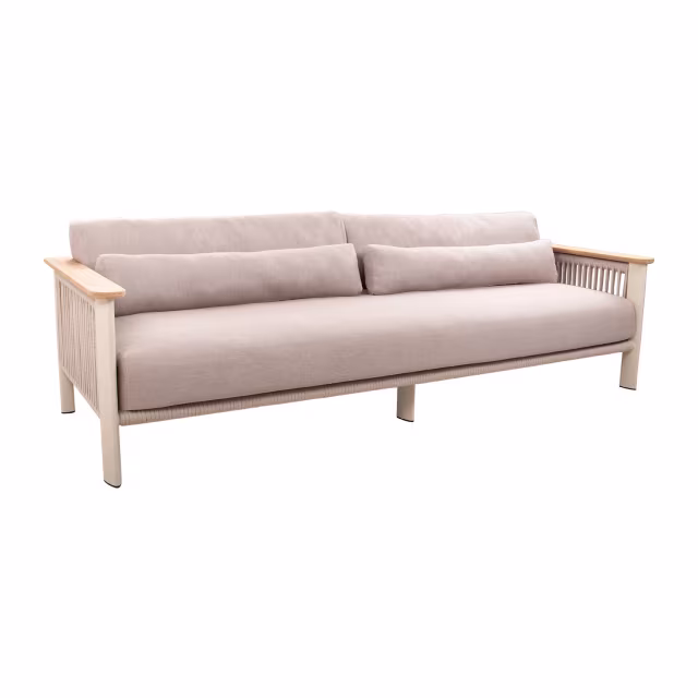 POVL Outdoor Carman Aluminum/Rope Sofa Protective Cover