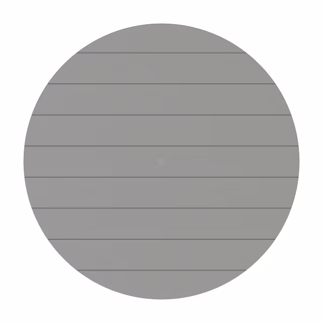 Polywood Farmhouse 60" Round Bar Table