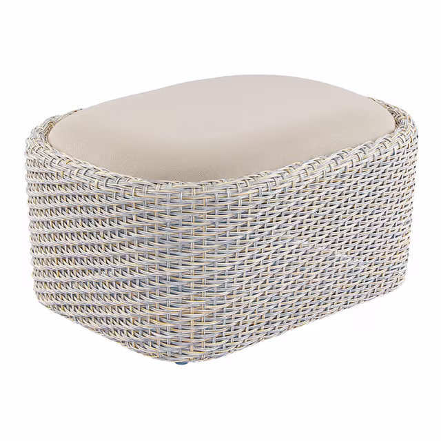 Kingsley Bate Biscayne Upholstered Ottoman