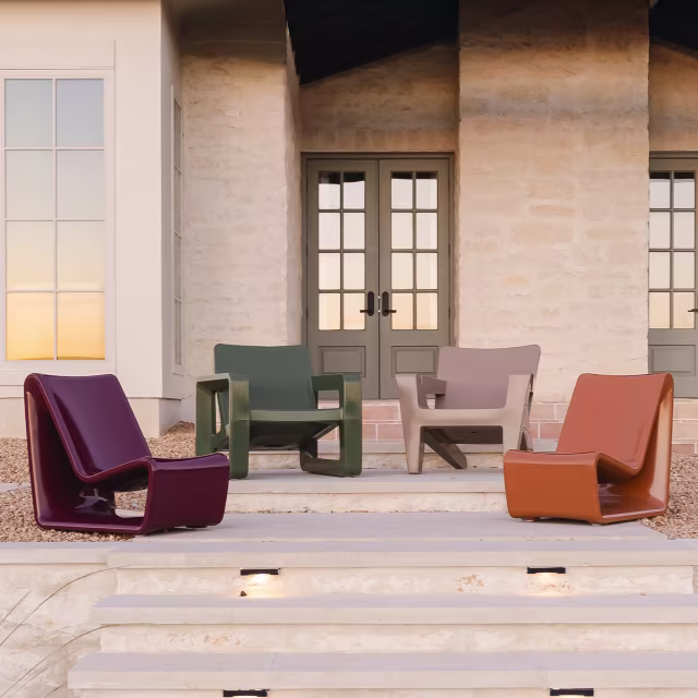 Tupelo Goods Heritage Loop Lounge Chair - Set of 8