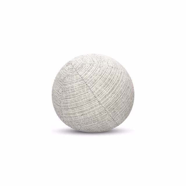Elaine Smith 12" Entity Linen Orb Outdoor Pillow
