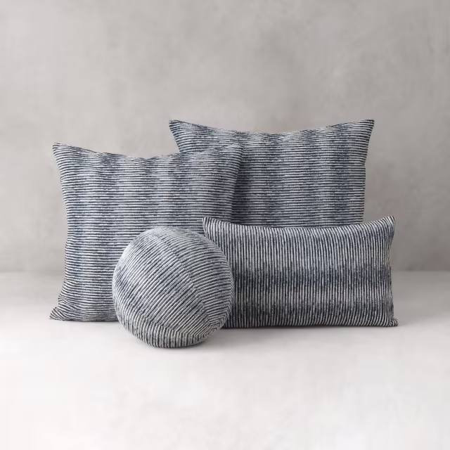 Elaine Smith 12" Progress Indigo Orb Outdoor Pillow