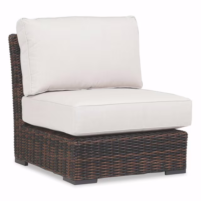 Sunset West Montecito Woven Armless Outdoor Sectional Unit Replacement Cushion
