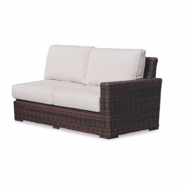 Sunset West Montecito Woven Left Arm Settee Outdoor Sectional Unit Replacement Cushion