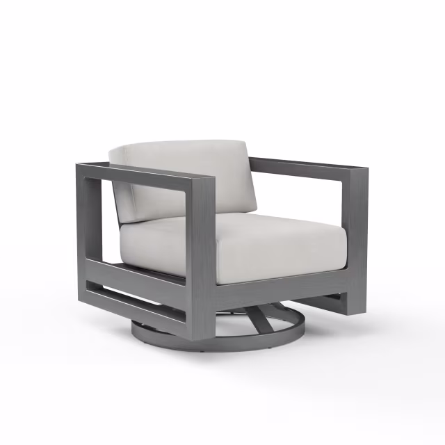 Sunset West Redondo Aluminum Swivel Club Chair Replacement Cushion