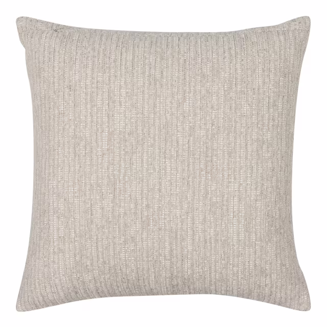 Elaine Smith 20" x 20" Macrame Fawn Sunbrella Outdoor Pillow