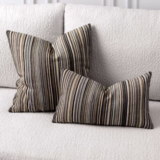 Elaine Smith 20" x 12" Lush Velvet Earth Sunbrella Outdoor Pillow