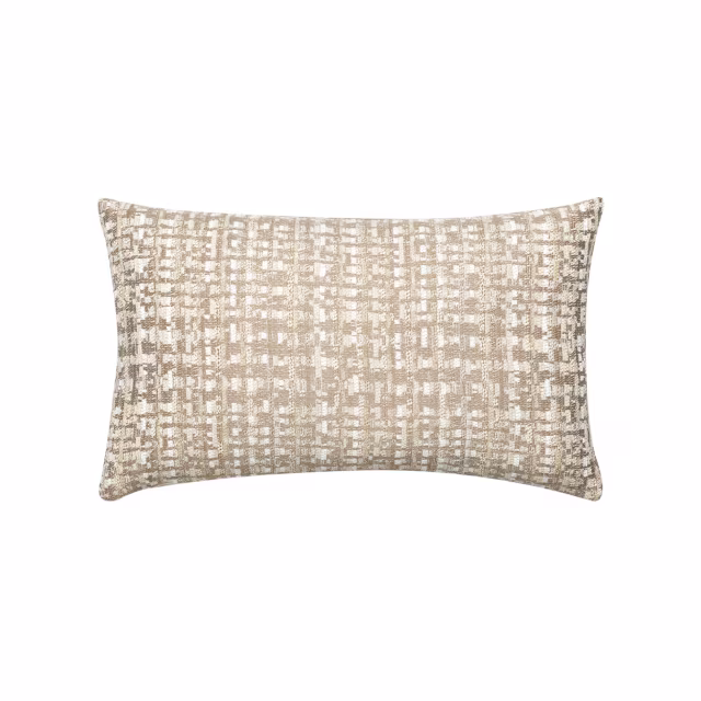 Elaine Smith 20" x 12" Channel Sable Sunbrella Outdoor Pillow