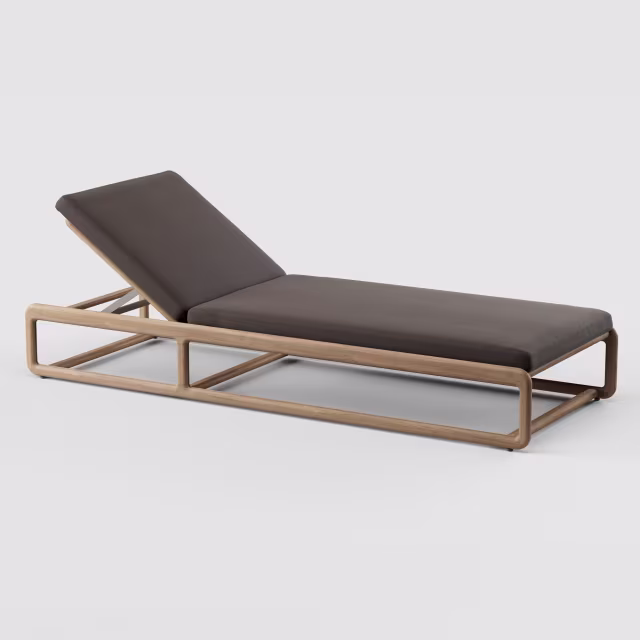 Danao Living Dock Teak Chaise Lounge