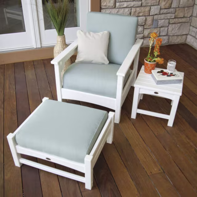Polywood Club Ottoman