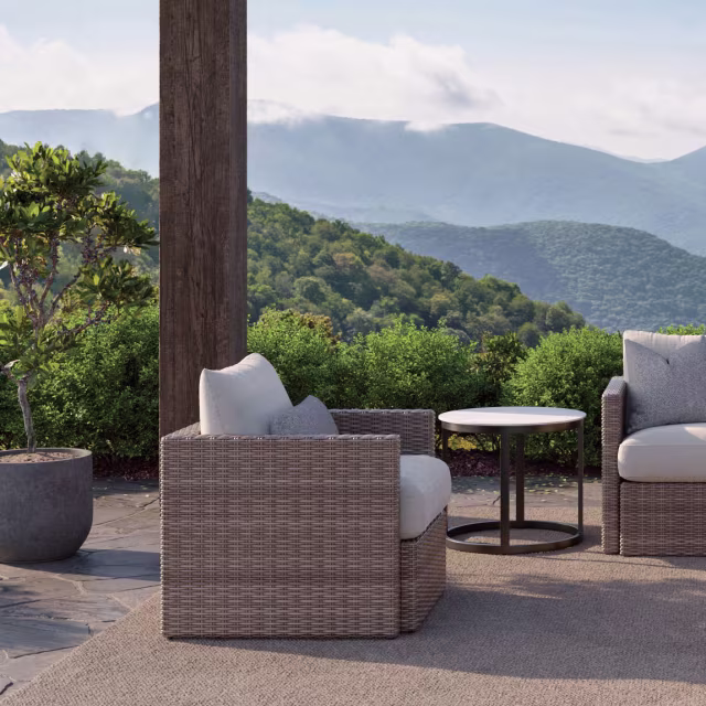 Lane Venture Ashford Wicker Lounge Chair