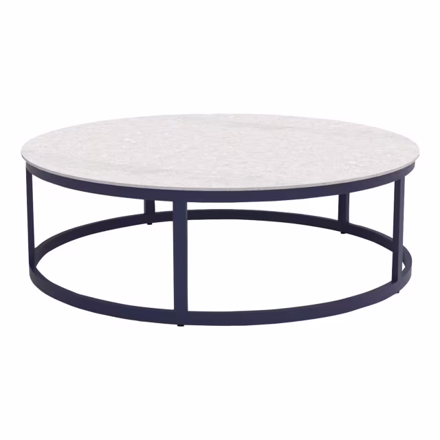 Lane Venture Glavin 48" Composite Stone Round Cocktail Table