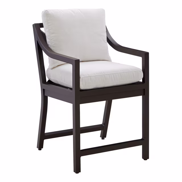 Lane Venture Susanna Aluminum Counter Armchair