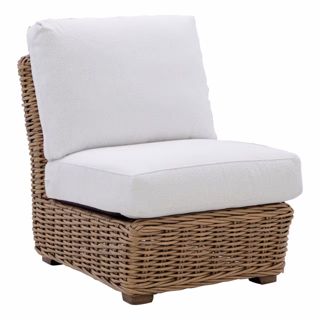 Lane Venture Tamandayu Wicker Armless Outdoor Sectional Unit