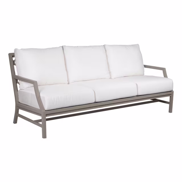 Lane Venture Willow Modern Aluminum Low Back Sofa