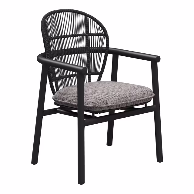 Gloster Fern Aluminum Dining Armchair
