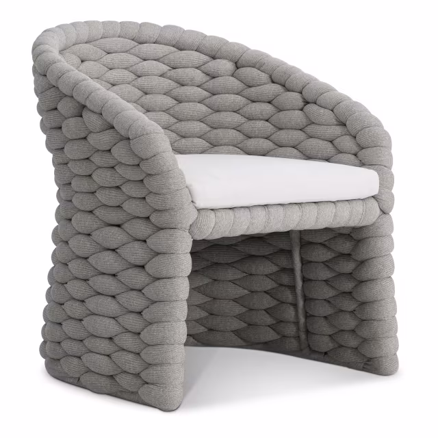 Bernhardt Exteriors Salinas Woven Dining Armchair Protective Cover