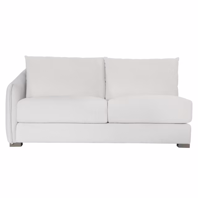 Bernhardt Exteriors Solana Upholstered Left Arm Loveseat Outdoor Sectional Unit Protective Cover