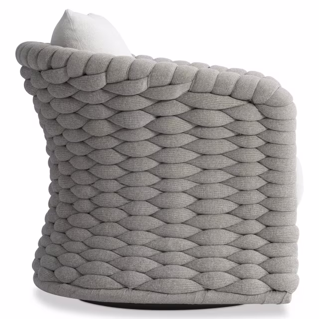 Bernhardt Exteriors Salinas Woven Swivel Lounge Chair