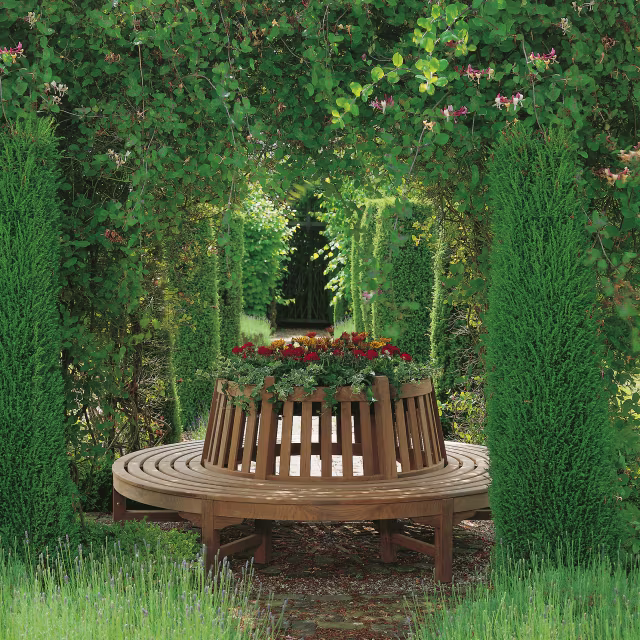 Barlow Tyrie Glenham Circular Teak Tree Seat