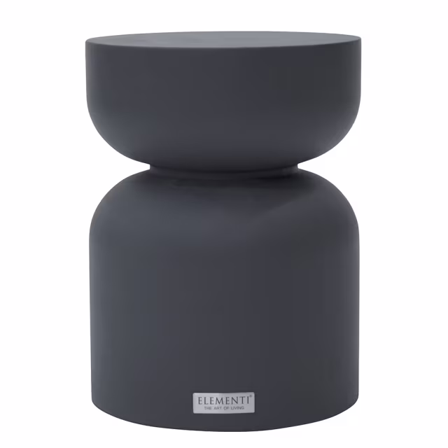 Elementi Home Chronos 14" GFRC Round Side Table