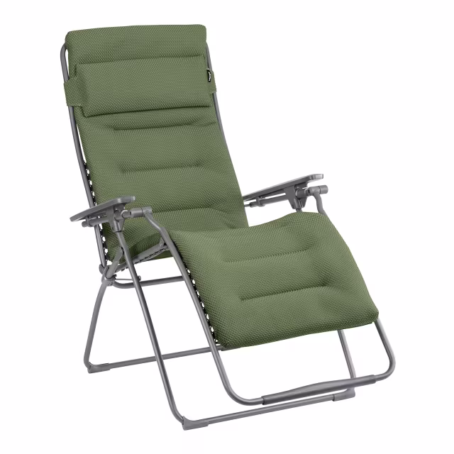 Lafuma Mobilier Futura XL BeComfort Zero Gravity Reclining Steel Armchair