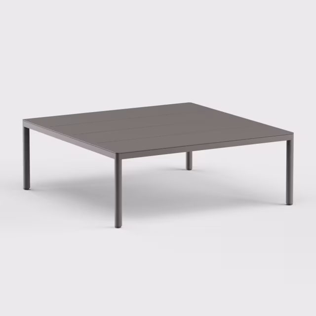 Danao Living Greenwich 31" Aluminum Square Coffee Table