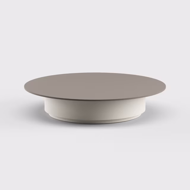 Danao Living Mercer 47" Aluminum Round Coffee Table