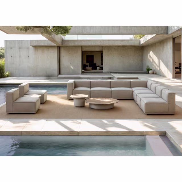Danao Living Mercer Modular Upholstered Corner Sectional Unit