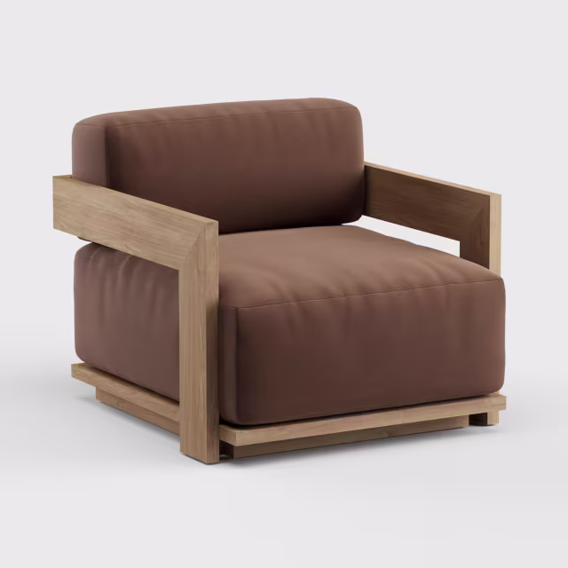 Danao Living S2 Teak Lounge Chair