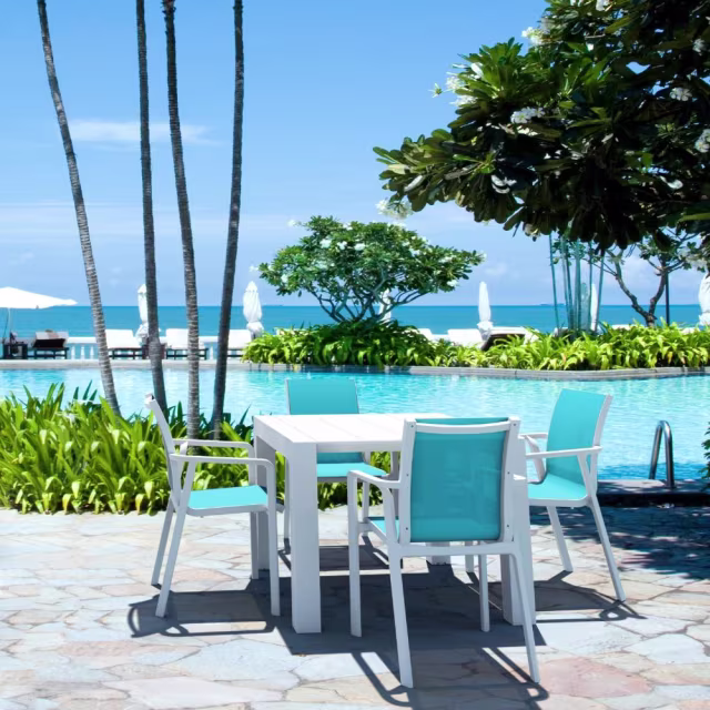 Compamia Pacific/Vegas 5-Piece Extending Patio Dining Set