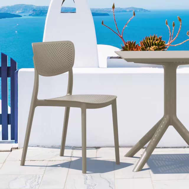 Compamia Lucy 3-Piece 31" Square Bistro Dining Set