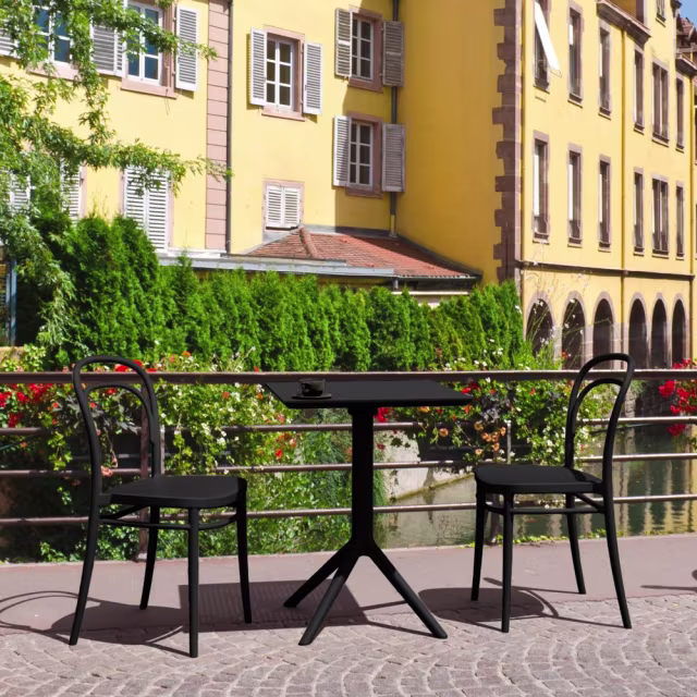 Compamia Marie 3-Piece Square Bistro Dining Set