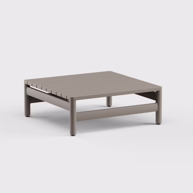 Danao Living Montauk 30" Aluminum Square Side Table