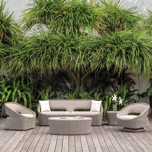 Kingsley Bate Biscayne 5-Piece Outdoor Lounging Set