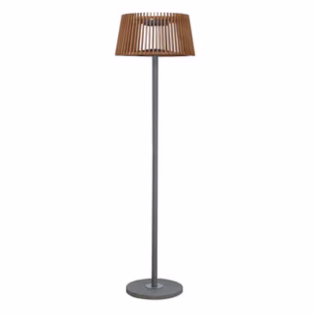 Les Jardins Mona Solar LED Floor Lamp