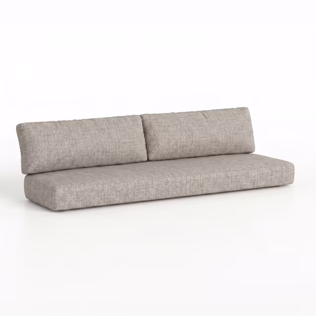 Sunset West Malibu Aluminum Sofa Replacement Cushion