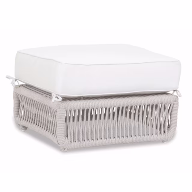 Sunset West Dana Rope Ottoman Replacement Cushion