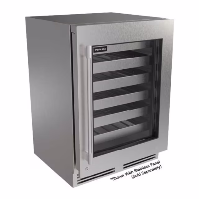 Perlick G5 Luxe Series 24" Glass Door Outdoor Wine Reserve