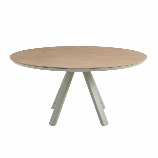 POVL Outdoor Frisk 59" Round Aluminum Dining Table Protective Cover