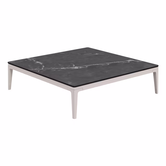 Gloster Grid 41" Ceramic Square Coffee Table