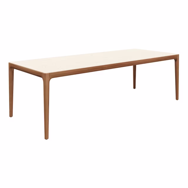 Gloster Lima 96" Ceramic Rectangular Dining Table