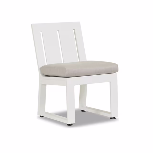 Sunset West Newport Aluminum Dining Side Chair Replacement Cushion