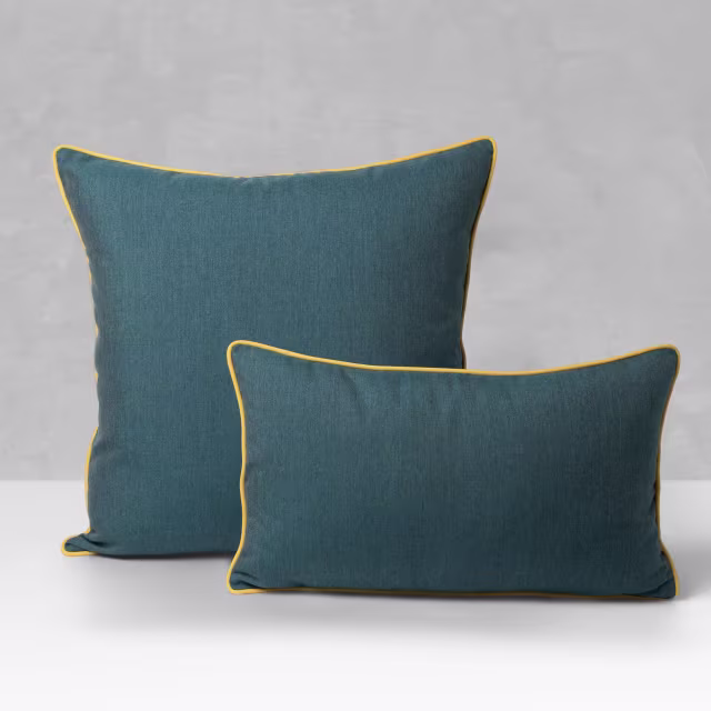 Elaine Smith 22" x 22" Lagoon Sunrise Outdoor Pillow