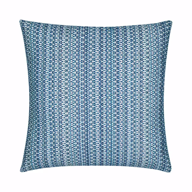 Elaine Smith 22" x 22" Kaleidoscope Indigo Outdoor Pillow