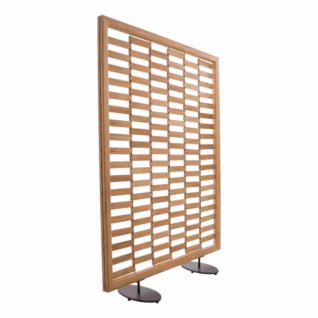POVL Outdoor Isara 49" Teak Privacy Screen